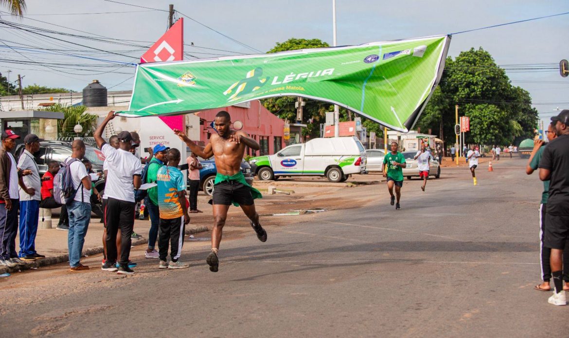 Alguém a correr